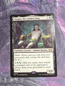 Tasigur, the Golden Fang Commander: Tarkir: Dragonstorm Regular - Image 1