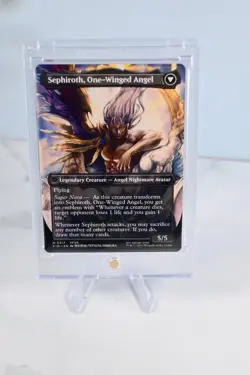 MTG - FIN - 0317 - Sephiroth, Fabled SOLIDER Borderless / Regular / NM / FF7 - Image 2