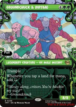 Groundchuck & Dirtbag (Showcase) [Magic TMT - 238] Foil - Image 1