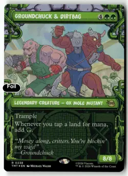 Groundchuck & Dirtbag (Showcase) [Magic TMT - 238] Foil - Image 2