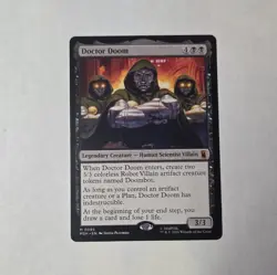 Wizards of the Coast MTG Doctor Doom Full Art Mythic Black EN Marvel 0095 - Image 1