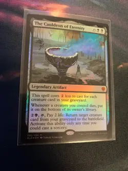 The Cauldron of Eternity - Foil - Throne Of Eldraine - MTG Magic Card - NM - Image 1