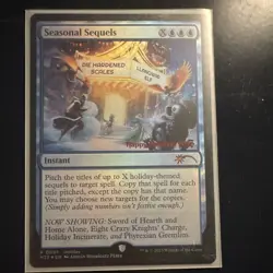 Seasonal Sequels MTG Holiday 2023 Promo Foil English NM - Image 2