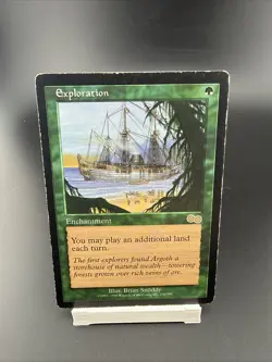 MTG Exploration Urza's Saga LP/MP Magic The Gathering Rare - Image 1