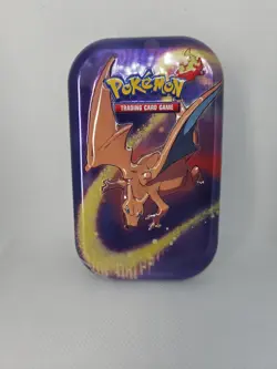 Charizard Kanto Power Mini Tin *EMPTY* Pokemon TCG 2017 B19, No Packs - Image 1