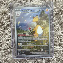 Pokemon TCG Ampharos #90/86 Holo Rare Chaos Rising NM - Image 1
