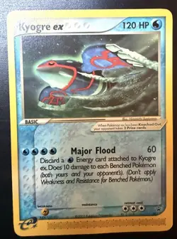 (nm) 2x Kyogre, Groudon Ex Nintendo Promo Pokemon Cards 001, 002 - Image 2