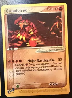 (nm) 2x Kyogre, Groudon Ex Nintendo Promo Pokemon Cards 001, 002 - Image 4