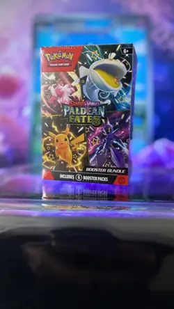 Pokemon TCG Paldean Fates Booster Bundle Brand New/Factory Sealed 🫧 Bubble Mew - Image 2