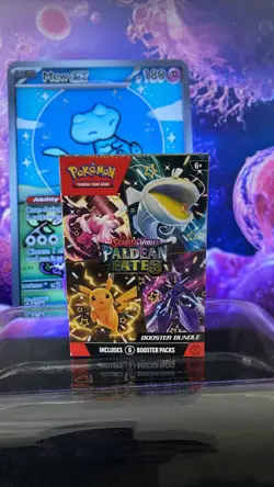 Pokemon TCG Paldean Fates Booster Bundle Brand New/Factory Sealed 🫧 Bubble Mew - Image 3