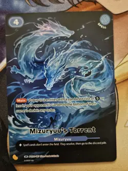 Azuki TCG Mizuryuu’s Torrent SR Foil AZK01-087 Gates Awakened - Image 1