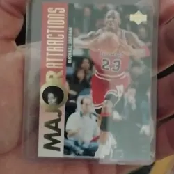 Upper Deck Michael Jordan Chicago Bulls NBA Insert Card Lot 8 - Image 2