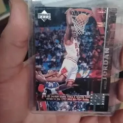 Upper Deck Michael Jordan Chicago Bulls NBA Insert Card Lot 8 - Image 5