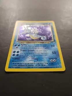 Pokemon Kingdra Neo Genesis TCG Holo Card 8/111 Unlimited Rare LP Condition - Image 3
