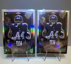 Topps 2025 Chrome Fortune 15 Cam Skattebo RC Giants (2) Refractor Lot F15-27 - Image 1