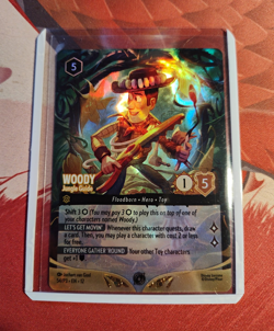 Disney Lorcana Woody - Jungle Guide Legendary - Set Championship Foil - Image 1