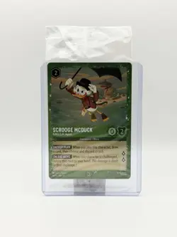 SEALED- Glimmer Foil Scrooge McDuck S.H.U.S.H. Agent 36/P3 Disney Lorcana Promo - Image 1
