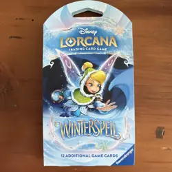 Disney Lorcana Winterspell Sleeved Booster Pack Ravensburger - 12 Cards - Image 3