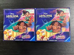 Disney Lorcana TCG Shimmering Skies Illumineer's Trove Box LOT OF 2 - Image 1