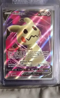 Mimikyu V (Full Art) 148/163 Swsh05: Battle Styles Holo - Image 1