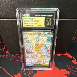 Pokemon Mega Dragonite ex 246/193 JP Holo Special Art Rare CGC 10 2025 - Image 1