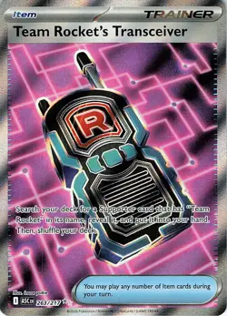 Team Rocket's Transceiver Holo Ultra Rare ME: Ascended Heroes 263/217 NM - Image 1