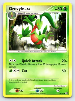 Grovyle (39) Uncommon Arceus 39/99 NM - Image 1