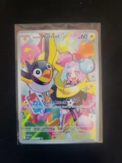 Ionos Wattrel 231/217 Ascended Heroes Illustration Rare Pokemon NM - Image 1