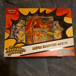 Pokemon: Ascended Heroes Mega Embroar EX Box Sealed - Image 1