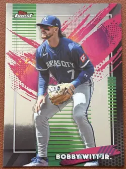 2026 TOPPS FINEST BOBBY WITT JR. RARE SP ROYALS - Image 1