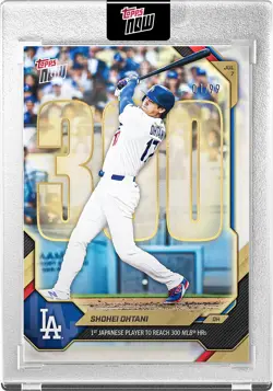 PREORDER 2026 Topps Now Collectors Edition Shohei Ohtani 300 Home Runs Card /99 - Image 1