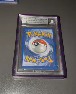 Rocket's Mewtwo ex 99/109 EX Team Rocket Returns 2004 Holo English BGS 7.5 - Image 2