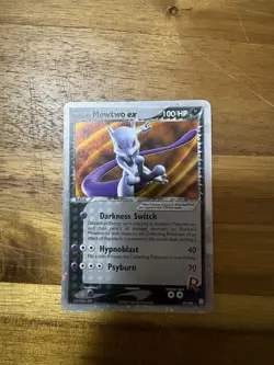 Rocket's Mewtwo ex 99/109 Team Rocket Returns Holo - Image 2