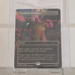 MTG Swords to Plowshares Thanos PSA Magazine Exclusive Promo Marvel Magic Sealed - Image 3