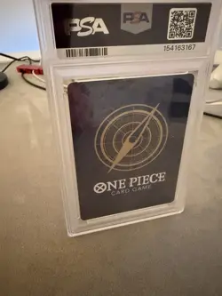 2024 One Piece Card Game OP09 Shanks Alt Art Foil SR OP09-004 PSA 10 ENG - Image 4