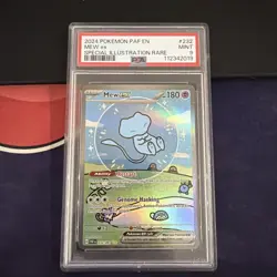 Pokemon PSA 9 Bubble Mew ex 232/091 Paldean Fates Special Illustration - Image 1