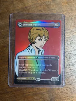 Jennifer Walters Borderless Foil M 0388 Marvel Super Heroes MTG She-Hulk Comic - Image 1