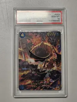 Edward Weevil - EB01-023 (SP) EB01-023 The Azure Sea's Seven Foil PSA 10 - Image 1