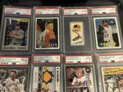 Jose Altuve 12 Graded Card Lot PSA 9’s And 10’s (one 7) Lot 511 - Image 2