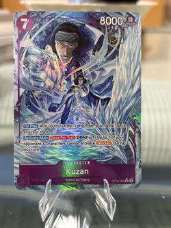 Kuzan (Alternate Art) OP16-063 The Time of Battle Foil - Image 1