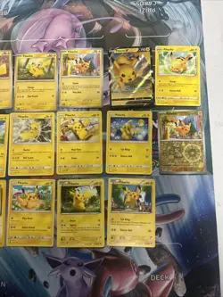 25 Different Pikachu Pokemon TCG Card Lot - Sun & Moon XY + More - Image 3