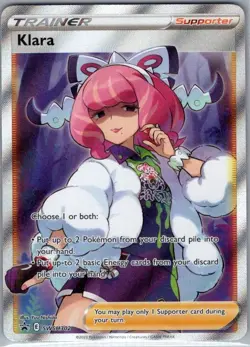Klara (Full Art) SWSH302 SWSH: Sword & Shield Promo Cards - Pokemon Card - NM - Image 1