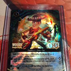 Disney Lorcana Woody - Jungle Guide Legendary - Set Championship Foil - Image 1