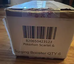 POKEMON SURGING SPARKS SV08 BOOSTER BOX CASE NEW FACTORY SEALED - Image 1