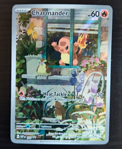 Pokemon TCG Charmander 044 SV Scarlet & Violet Promo Holo English 60HP Basic - Image 1
