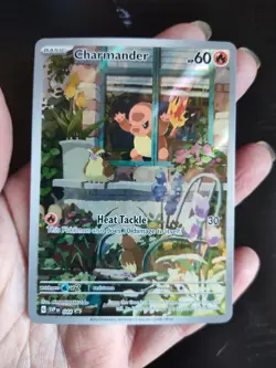Pokemon TCG Charmander 044 SV Scarlet & Violet Promo Holo English 60HP Basic - Image 2