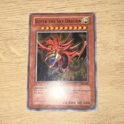 Konami Yu-Gi-Oh! Slifer the Sky Dragon GBI-001 Ultra Rare Holo Limited Ed - Image 1