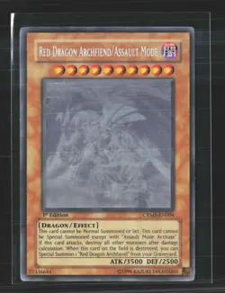Yu-Gi-Oh! Red Dragon Archfiend/Assault Mode 1st Edition Ghost Rare #CRMS-EN004 - Image 1