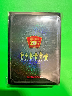 YuGiOh 20th Anniversary Duelist Box 100 Count Card Sleeves Sealed Pack Konami - Image 1