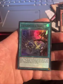 Yugioh! BLGG-EN125 FIENDSMITH’S TRACT - ULTRA RARE 1st EDITION NM - Image 1